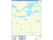 West Bloomfield Wall Map Basic Style 2022